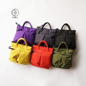 SML エスエムエル HELMET BAG SS ヘルメットバッグSS ヘルメットバッグ ショルダーバッグ バッグ メンズ レディース K901133U 爆買