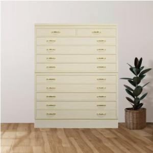 総桐たんす　カトレア整理たんす(弥生色)「表面特殊加工」桐たんす 桐箪笥 桐タンス　[全て最高級中国桐AA〜A等級を贅沢に使用、最高級北米桐 柾目鏡貼り]