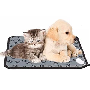 ペット用加熱マット ペット 用ホットカー ホットマット 防水犬＆猫 ヒーターマット ペット用ヒーター 電気毛布 犬 猫 小動物対応 暖房器具 寒さ対策 過熱保護 2