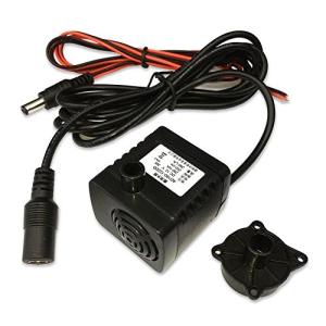 MIFO 汎用ミニ水中ポンプ小型ブラシレスポンプ 静音設計 ウォーターポンプ 流量280L/h 最大揚程2m 交換用取水口