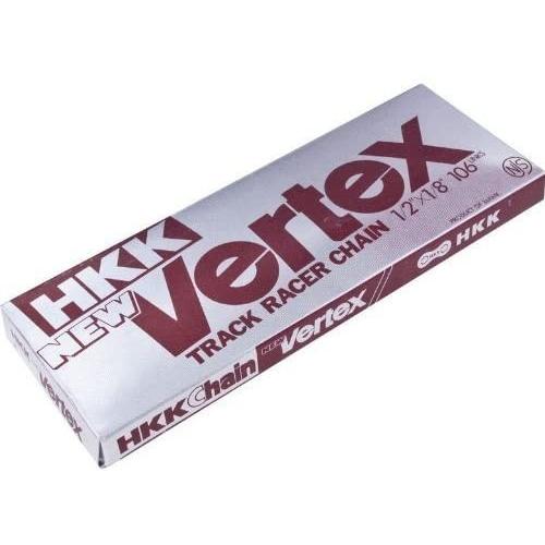 HKK エイチケーケー Vertex TRACK RACER CHAIN SILVER 1/2 × ...