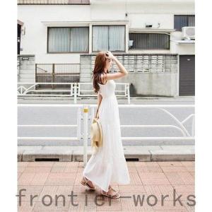 白ワンピース ワンピース レディース ロング ...の詳細画像4