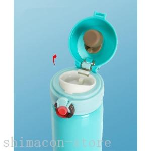 保温水筒ステンレスボトルコップレディース直飲み...の詳細画像2