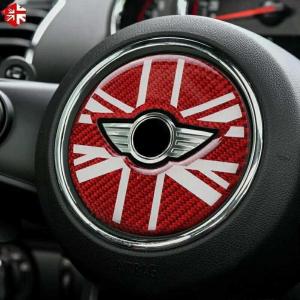 BMW MINI ミニクーパー F60 ステアリングセンターカバー　ユニオンジャック｜keigo-st