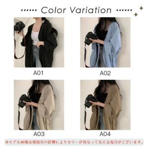カーディガン UVカット レディース 春夏 春...の詳細画像5