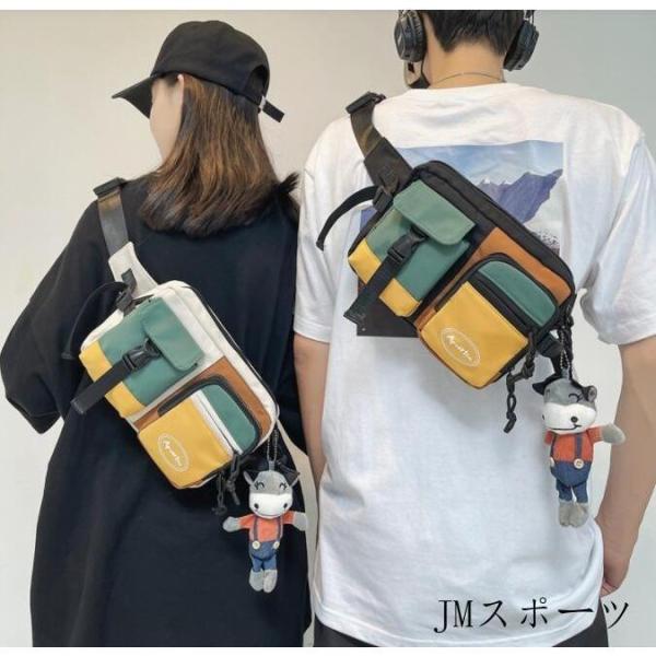 【大特価】ボディバッグ メンズ 防水 ウエストポーチ 仕事用 メッセンジャーバッグ ミニショルダーバ...