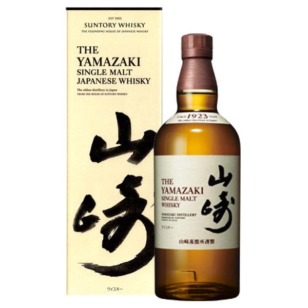 山崎 ウイスキー 700ml whisky シングルモルト ノンビンテージ 箱付 サントリー ウィス...