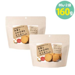 大豆とコオロギのクッキー 昆虫食 お菓子 タンパク質 80g(10枚)×2袋＝160g｜keihinou