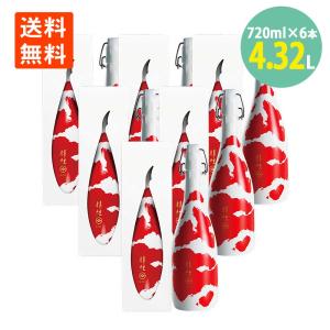 日本酒 錦鯉 720ml×6本 清酒 新潟 今代司酒造 化粧箱入り 特製カートン 送料無料 お酒 ギフト 新潟 日本酒 お土産 誕生日 御祝 内祝 還暦祝 日本 地酒