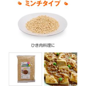 学校給食食材問屋 大豆ミート ミンチタイプ ソ...の詳細画像2