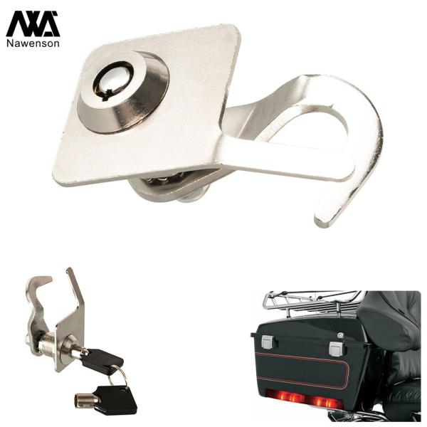 ハーレー ツアーパック ロック キー リア トランク 鍵 シルバー エレクトラ グライド ウルトラ ...