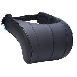 1個 puレザー 車の首枕低反発枕ネック 休憩シートヘッドレスト クッションパッド 3色 高品質