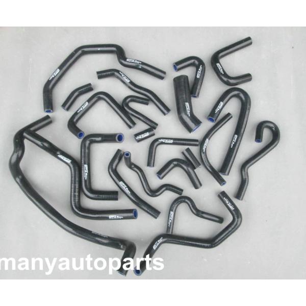 22 個 日産シルビア/180SX/200SX S13 CA18DET 89-94 シリコンラジエタ...