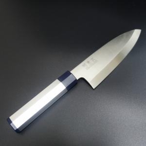 出刃 包丁 150mm モリブデンバナジュウム鋼 水牛八角朴柄 ① 出刃 包丁 150mm モリブデンバナジュウム鋼 水牛八角朴柄