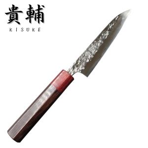 佐治作 包丁 菜切 VG10 ダマスカス 黒染め 165mm エンジュ 八角柄 越前