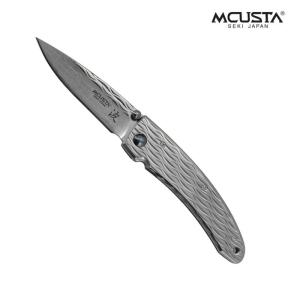 ナイフ エムカスタ MCUSTA SHINRA 霞 ダマスカス鋼 MC-0031D