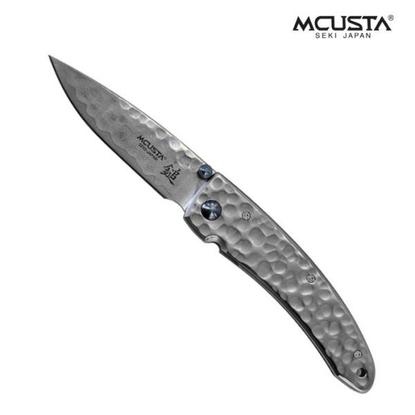 ナイフ エムカスタ MCUSTA FORGE 鎚 小 ダマスカス鋼 ステンレスハンドル MC-011...