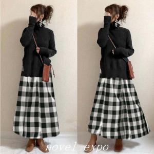 ワンピース ロングワンピース レディース 40代 50代 マキシワンピース 切り替え ワンピ Aライン 秋冬 通勤 おしゃれ