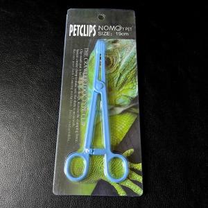 爬虫類用 ピンセット 鉗子(かんし)タイプ  プラスチック製