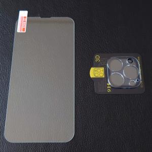 【2点セット】iPhone13Pro専用 強化画面ガラスフィルム+カメラレンズフィルム 保護フィルム ガラスフィルム 強化ガラスフィルム 9H