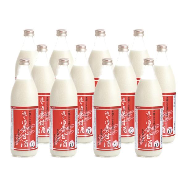 造り酒屋の甘酒 ノンアルコール 900ml×12本セット