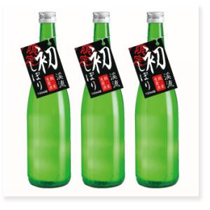 渓流 初しぼり 純米生原酒 720ml×3本セットの商品画像