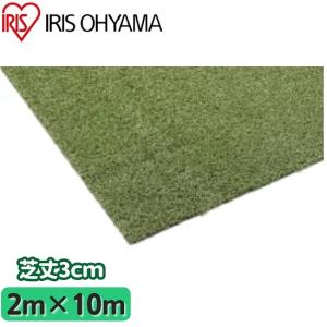 アイリスオーヤマ BP-30210R 防草人工芝(芝丈3.2cm)(2m×10m) 敷くだけで雑草が生えにくい人工芝　防草・防カビ機能付 BP30120 【送料無料】