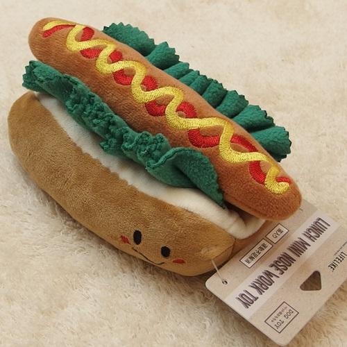 ライフライク　ランチミニノーズワークトイ　ホットドッグ