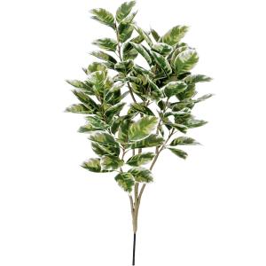 観葉植物 おしゃれ インテリアグリーン フェイクグリーン 造花 ゴムの木 95cm｜keishin