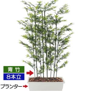 フェイクグリーン 大型 人気 青竹 竹 タケ ...の詳細画像1