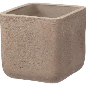 植木鉢 花 ガーデニング 鉢 プランター植木鉢 テラコッタ ミューズ スクエアー モカ 40型 全高40cm 口40cm 底穴あり 素焼き 陶器製 プランター 園芸 ガーデニング 寄せ植え Eb Ms 4040mo 人工観葉植物と造花の通販ケイシン