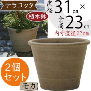 植木鉢 テラコッタ おしゃれ 大型 プランター 観葉植物 園芸用品