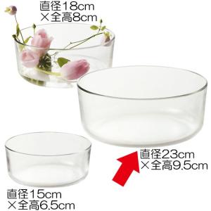 バカラ クリスタル GINKO ギンコ フラワーベース 23cm 花瓶 クリア【中古】 バカラ（Baccarat） クリスタル GINKO ギンコ フラワーベース 23cm