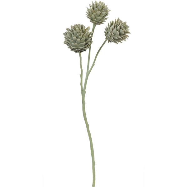 アーティチョーク 造花 おしゃれ リアル 人工観葉植物 58cm 2本セット