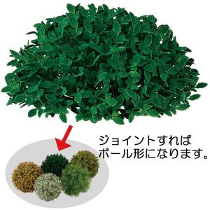 観葉植物 おしゃれ インテリアグリーン 造花 フェイクグリーン ハーフボール 直径22cm 2個セット｜keishin