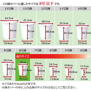 鉢カバー 大型 バスケット おしゃれ 人気 か...の詳細画像2