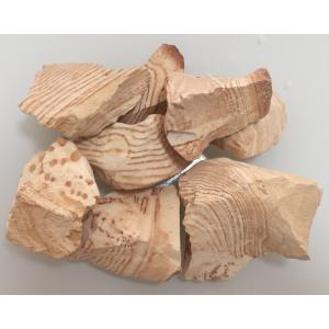 綺麗な縞模様。綺麗な空気【稚内珪藻岩焼成岩小石】1ｋｇ袋入り（15〜50ｍｍ程度）