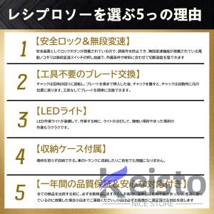 レシプロソー 充電式 電動ノコギリ 電動のこぎ...の詳細画像4