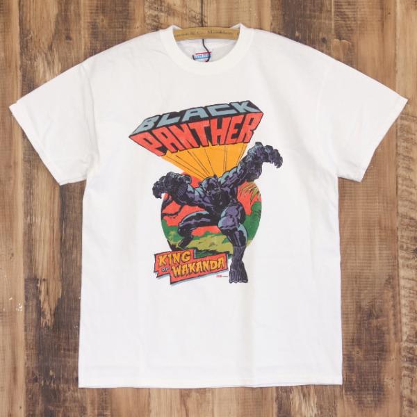 JUNK FOOD ジャンクフード Tシャツ メンズ BLACK PANTHER KING OF W...