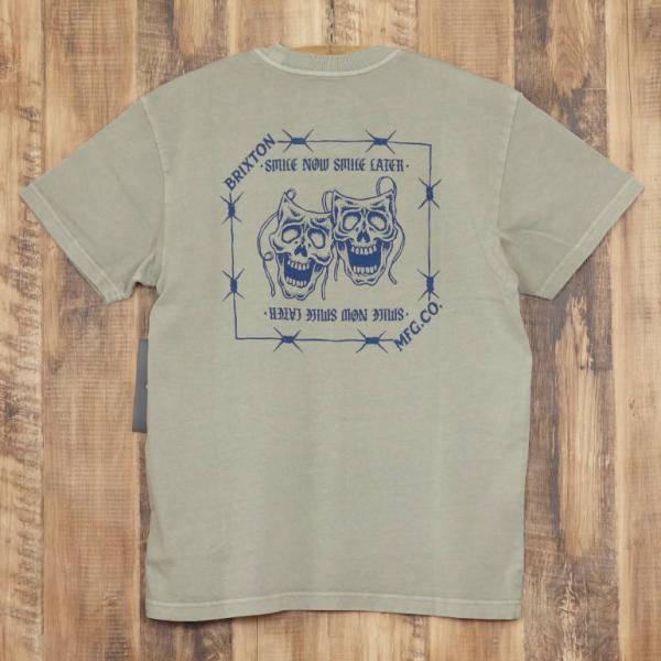ブリクストン BRIXTON SMILE ALWAYS Tシャツ メンズ 半袖 クルーネック 綿10...