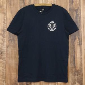 デウスエクスマキナ Tシャツ メンズ ネイビー Deus Ex Machina PEACES TEE｜kei-style