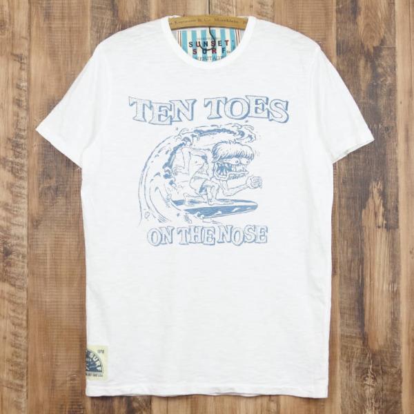 SUNSET SURF サンセットサーフ Tシャツ メンズ 半袖 SURF FINK アメカジ サー...