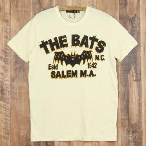 ジョンソンモータース Tシャツ メンズ アイボリー Johnson Motors THE BATS｜kei-style