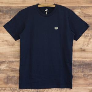 デウスエクスマキナ Tシャツ メンズ Deus Ex Machina SHIELD STANDARD TEE ネイビー｜kei-style