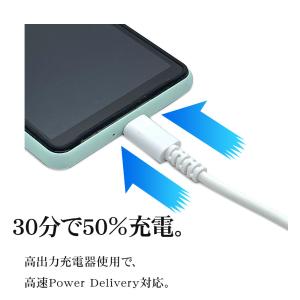 スマホ タブレット 充電・通信 PD対応 60...の詳細画像3