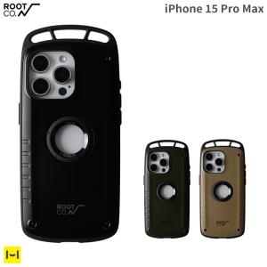 iPhone15 Pro Max ケース ROOT CO. GRAVITY Shock Resist Case Pro.(ブラック)｜keitai