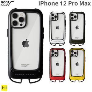 iphone12 pro max ケース iphone12promax ケース アウトドア 耐衝撃 メンズ ROOT CO. GRAVITY Shock Resist Case +Hold. アイフォン12プロマックス