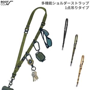 スマホ ショルダーストラップ 斜め掛け ネックストラップ ROOT CO. GRAVITY UTILITY WEBBING LOOP. / SINGLE SNAPHOOK ストラップ アウトドア ルートコー