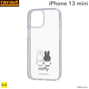 iPhone13 mini ケース アイフォン13ミニ ケース ray-out Charaful ハイブリッドケース ミッフィー ミッフィー レイ アウト