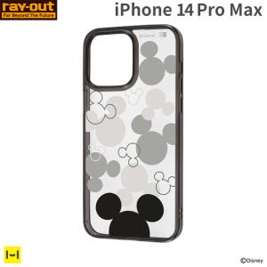 iPhone 14 Pro Max専用ray-out レイ アウト ディズニー ハイブリッドケース ミッキーマウス
